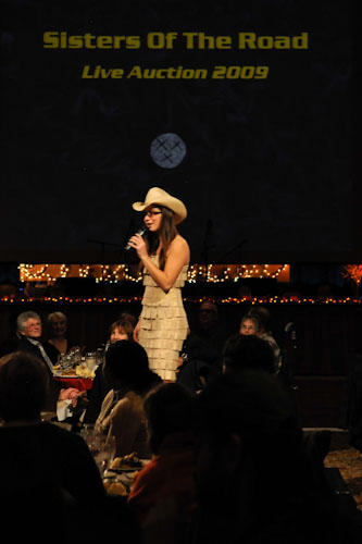 Sisters of the Road, Live Auction with Ms. Wells {photo by andie petkus}